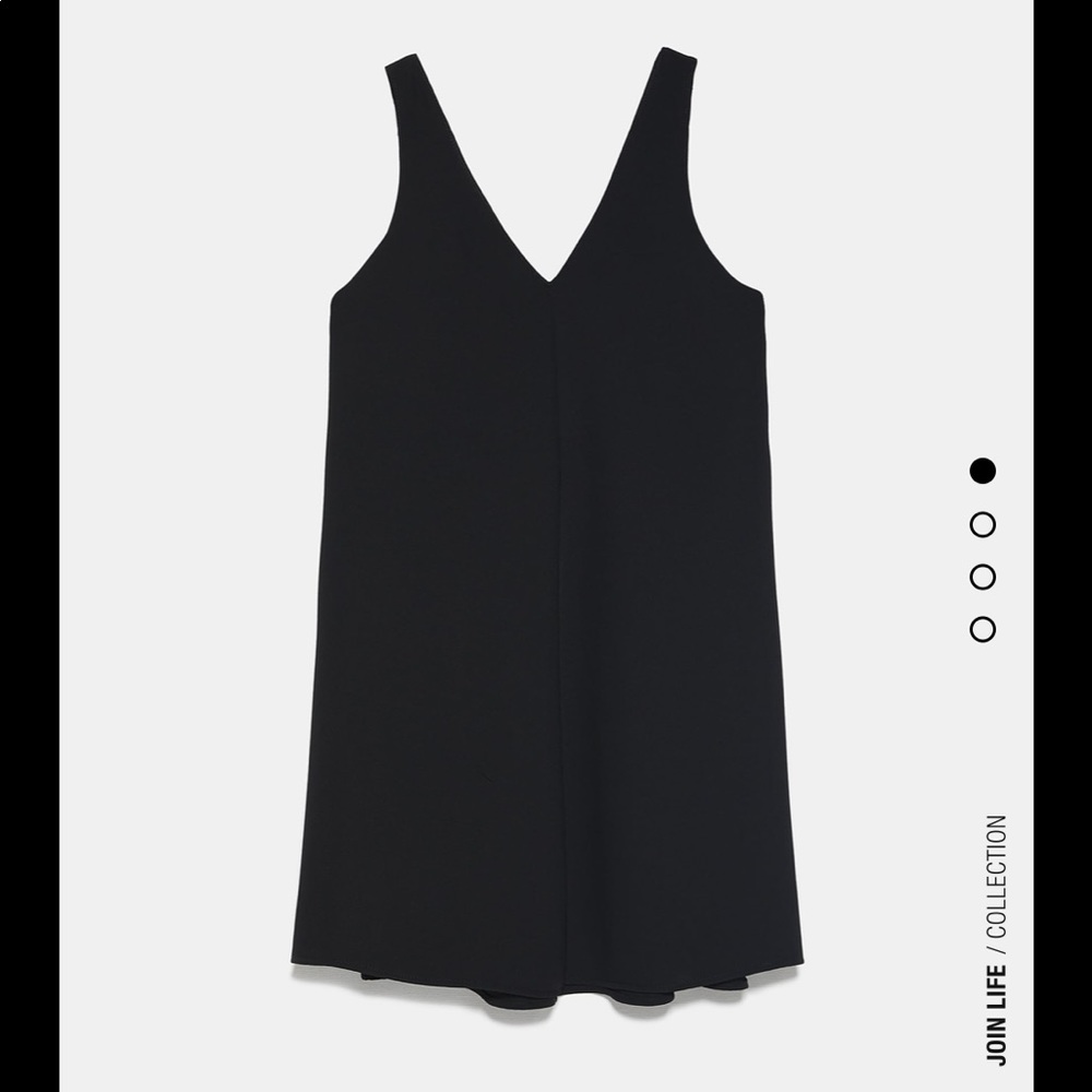 Black dress from Zara